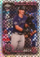 2024 Topps Chrome Update #USC133 Jordan Beck X-Fractor Baseball Card