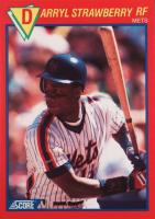 1989 Score Superstar #50 Darryl Strawberry Baseball Card