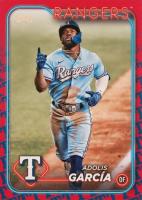 2024 Topps #134 Adolis Garcia Team Color Border Baseball Card