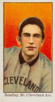 1909 American Caramel # Bill Bradley Baseball Card
