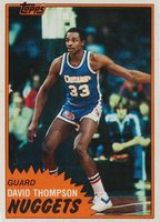1981 Topps #12 David Thompson Basketball Card