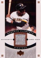 2005 Upper Deck Sweet Spot Classic Classic Materials #CM-RC Roberto Clemente Baseball Card