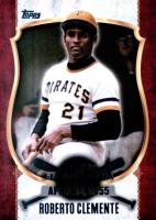 2015 Topps Update First Home Run #FHR7 Roberto Clemente Silver Baseball Card