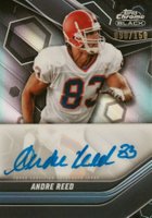 2023 Topps Composite Topps Chrome Black Autographs #TCBAARE Andre Reed Refractor Football Card