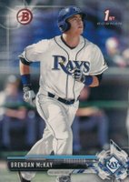 2017 Bowman Draft #BD100 Brendan McKay White Jersey Baseball Card