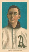 1909 White Borders Ghosts, Miscuts, Proofs, Blank Backs & Oddities #20 Jack Barry Philadelphia Baseball Card