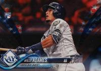 2018 Topps Update #US281 Willy Adames Horizontal-Independence Day Baseball Card