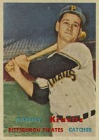 1957 Topps #267 Danny Kravitz Baseball Card