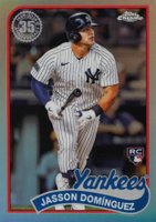 2024 Topps Chrome 1989 Topps Baseball #12 Jasson Dominguez Baseball Card
