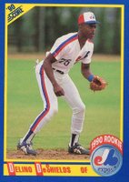 1990 Score #645 Delino DeShields Baseball Card