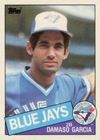 1985 Topps #645 Damaso Garcia Baseball Card