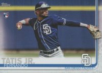 2019 Topps Mini #410 Fernando Tatis Jr. Baseball Card