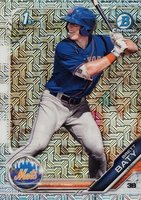 2019 Bowman Draft #BDC39 Brett Baty Chrome-Asia Refractor Baseball Card