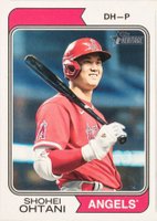 2023 Topps Heritage #20 Shohei Ohtani Image Variation Baseball Card