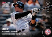 2016 Topps Now  #353 Aaron Judge Baseball Card