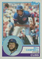 1983 Topps #436 Bill Campbell Baseball Card