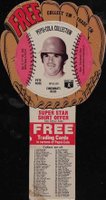 1977 Pepsi-Cola Baseball Stars Discs # Pete Rose With Glove Tab Baseball Card