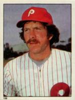 1981 Topps Stickers #199 Mike Schmidt Baseball Card
