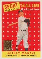 1997 Topps Mantle #25 1958 Topps All-Star Baseball Card