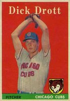 1958 Topps #80 Dick Drott Baseball Card