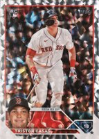 2023 Topps #92 Triston Casas Silver Foil Baseball Card