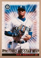 2000 Topps #475 Ken Griffey Jr. Magic Moments-1992 A.S. MVP Baseball Card