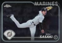 2024 Topps NPB Chrome #127 Roki Sasaki Baseball Card