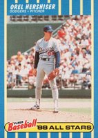 1988 Fleer Baseball All-Stars #14 Orel Hershiser Baseball Card