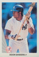 1990 Leaf #359 Deion Sanders Baseball Card