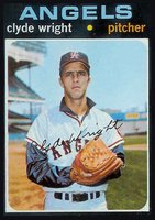 1971 Topps #240 Clyde Wright Baseball Card