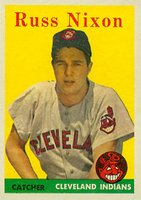 1958 Topps #133 Russ Nixon Baseball Card