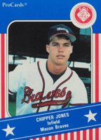 1991 ProCards South Atlantic League All-Stars #33 Chipper Jones Baseball Card