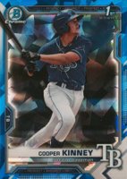 2021 Bowman Draft Chrome Sapphire Edition #BDC127 Cooper Kinney Baseball Card
