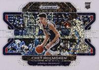 2022 Panini Prizm Draft Picks #51 Chet Holmgren Variation-White Sparkle Prizm Basketball Card