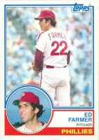1983 Topps #459 Ed Farmer Baseball Card
