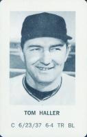 1970 Milton Bradley # Tom Haller Baseball Card