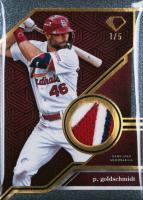 2024 Topps Diamond Icons Single-Player Relics #SPRPG Paul Goldschmidt Red Baseball Card
