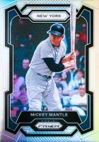 2024 Panini Prizm #130 Mickey Mantle Silver Prizm Baseball Card