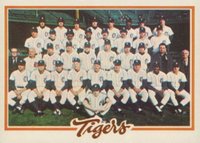 1978 Topps #404 Detroit Tigers Team Baseball Card