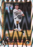 2025 Topps Chrome #96 Jacob Wilson Raywave Baseball Card