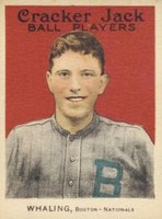 1915 Cracker Jack #163 Bert Whaling Baseball Card