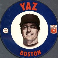 1978 Papa Gino's Discs #8 Carl Yastrzemski Baseball Card