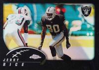 2002 Topps Chrome #133 Jerry Rice Black Refractor Football Card
