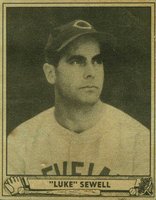 1940 Play Ball #48 Luke Sewell Baseball Card