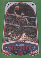 2019 Panini Chronicles #237 Coby White Green Basketball Card