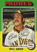 1975 Topps #168 Bill Greif Baseball Card