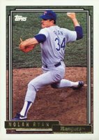 1992 Topps Gold #1 Nolan Ryan Baseball Card
