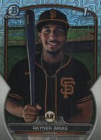 2023 Bowman Chrome Prospects #BCP222 Rayner Arias Baseball Card