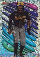 2023 Bowman's Best Shellacked #SH13 Jackson Chourio Mini Diamond Baseball Card