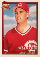 1991 Topps Tiffany #713 Scott Scudder Baseball Card